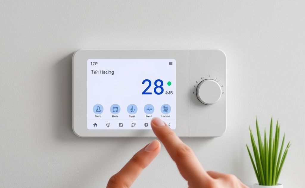 Smart HVAC control for better user experience