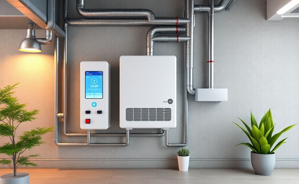 Smart HVAC system for energy efficiency with IoT