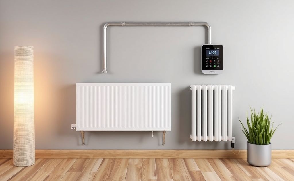 Smart control system for efficient heating setup