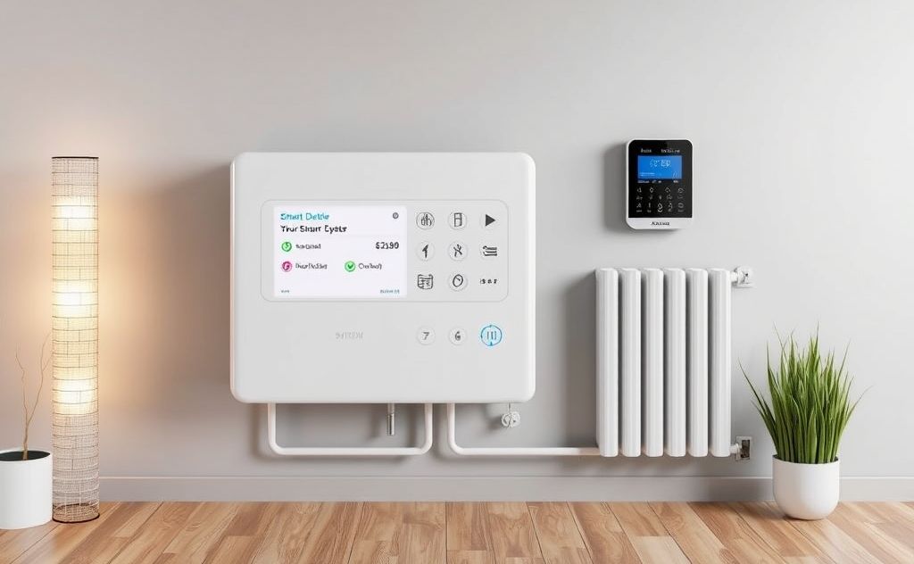 Smart control system for efficient heating solutions