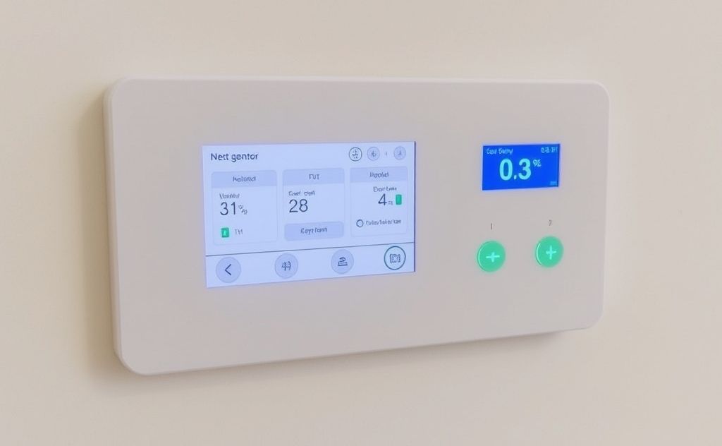 Smart control system interfaces for heaters