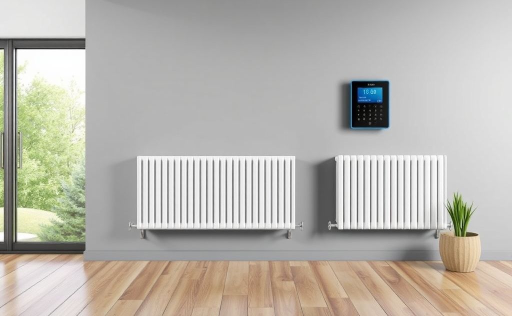 Smart control systems for hydronic radiators technology