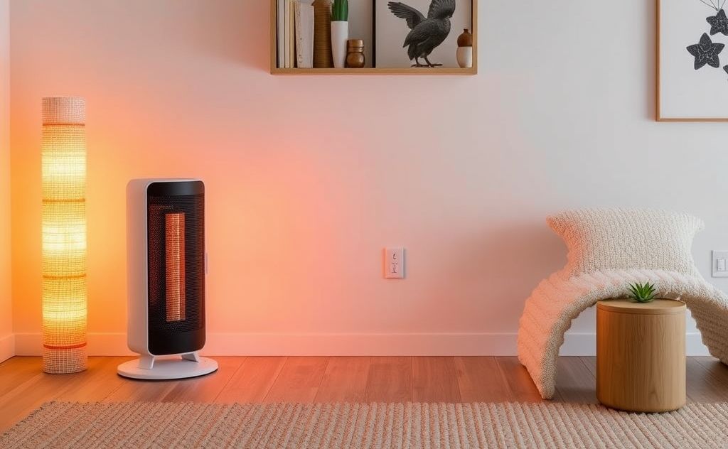 Smart heater blends warmth with modern design