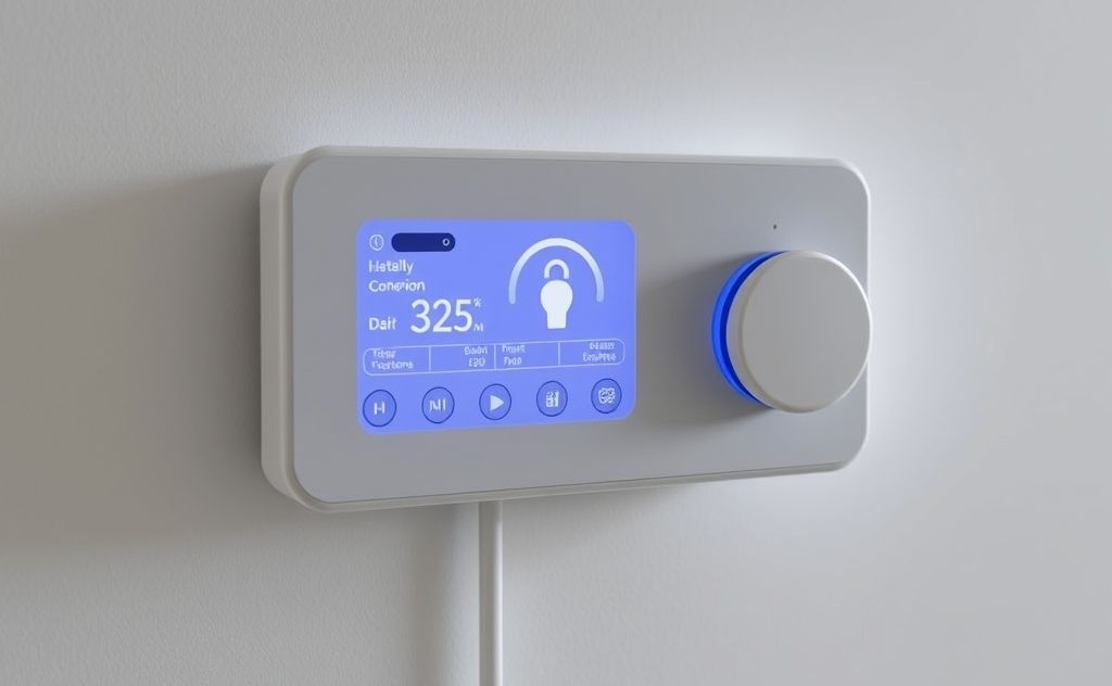 Smart heater control for data safety and privacy