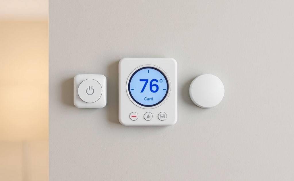 Smart home sensors for optimal temperature control
