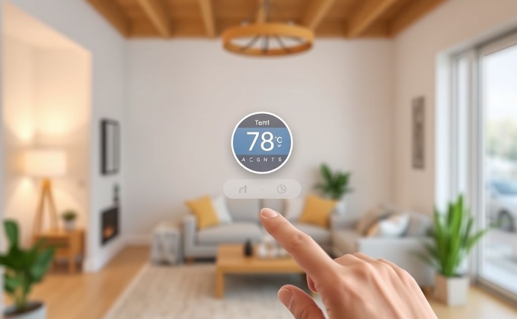 Smart home temperature control at your fingertips
