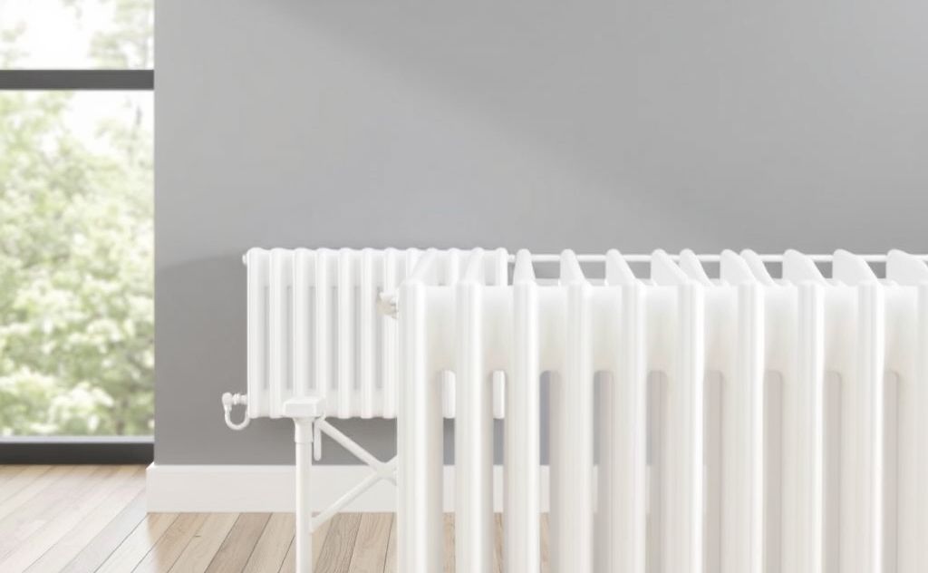 Smart hydronic controls for radiator efficiency