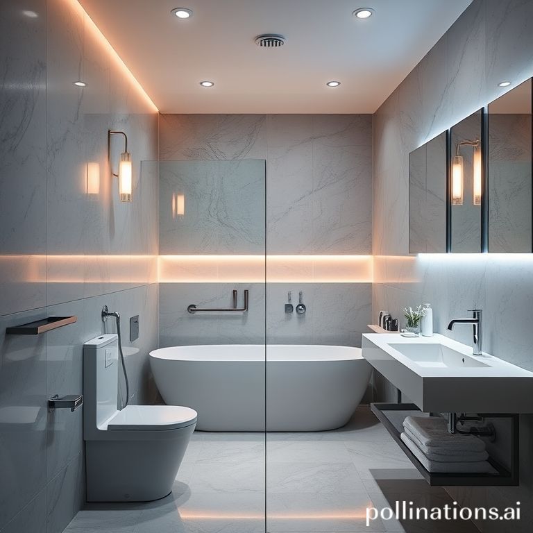 ✨ 스마트 조명, 화장실의 미래를 바꾸다