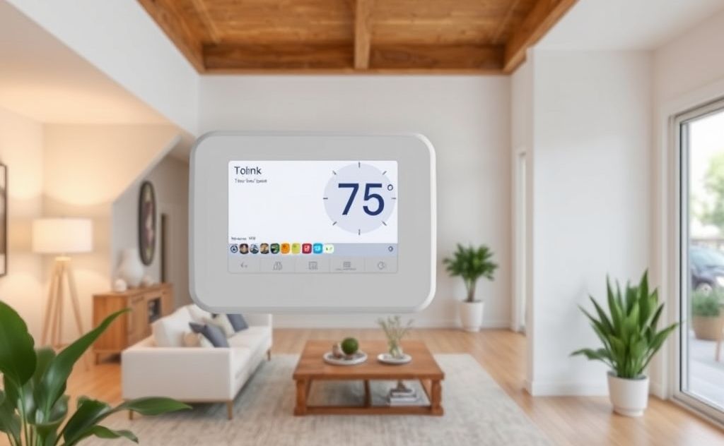 Smart systems optimize home temperature control.