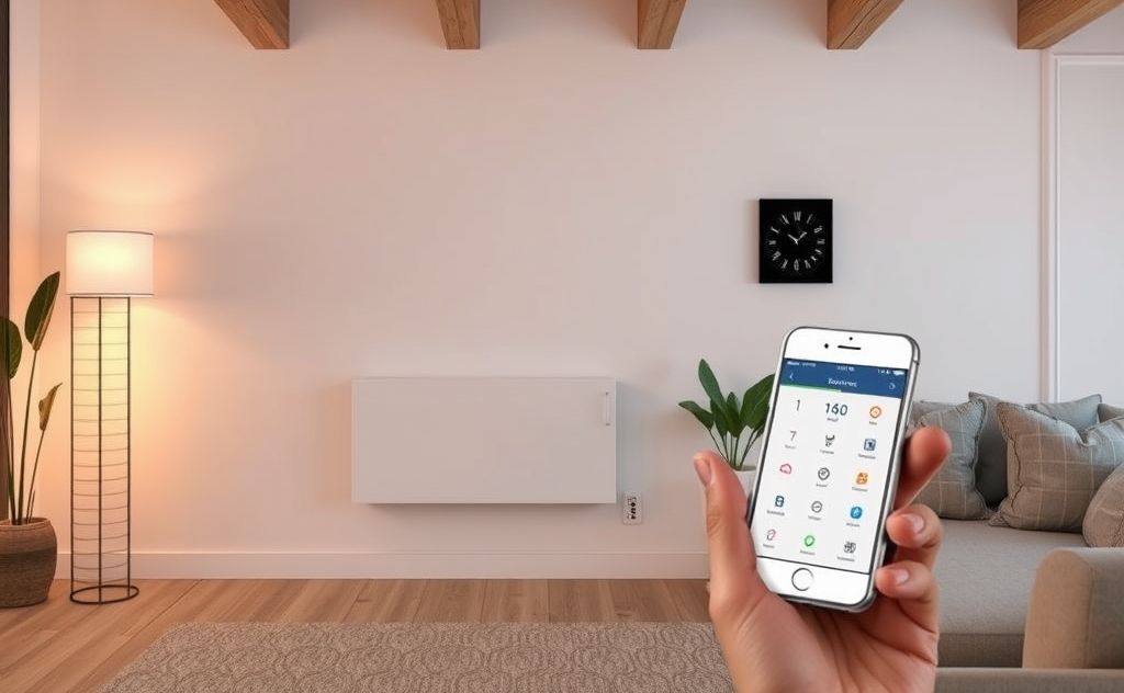 Smart tech for efficient remote heating control