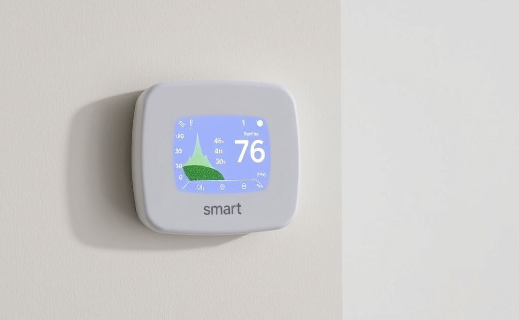 Smart thermostat adjusting for seasonal comfort