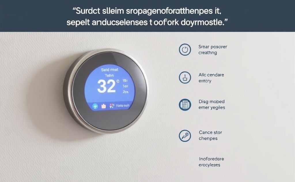 Smart thermostat benefits for energy savings and comfort