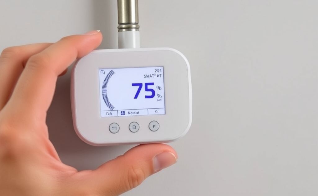 Smart thermostat boosts oil heater efficiency