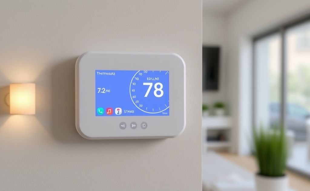 Smart thermostat enhancing home automation experience