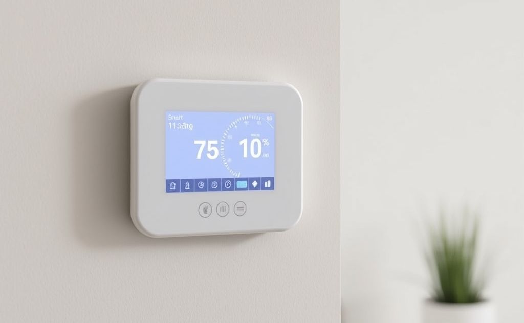 Smart thermostat for energy savings and comfort