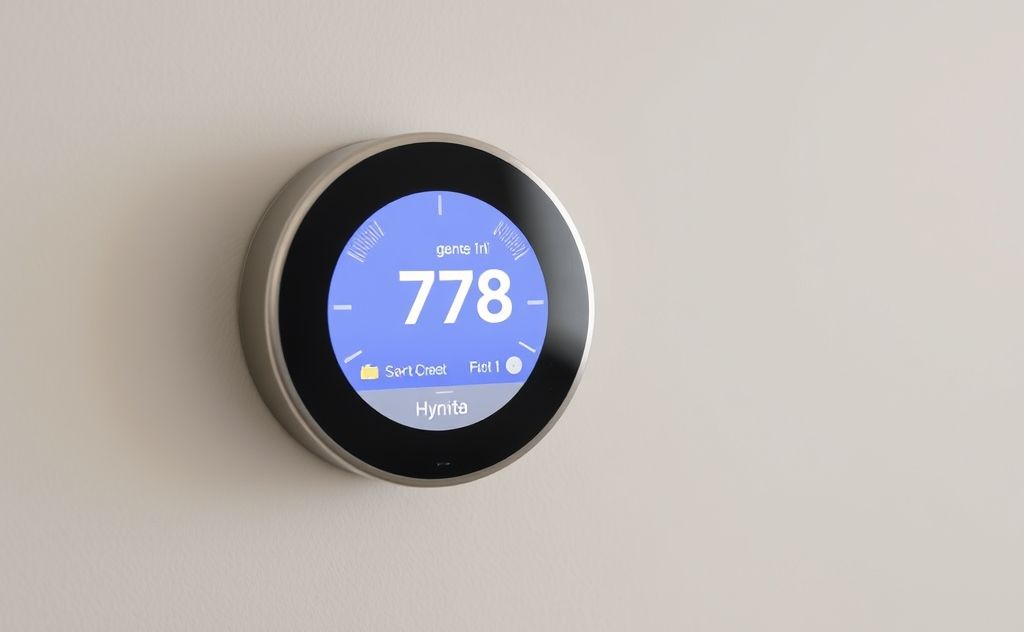 Smart thermostat managing energy efficiently