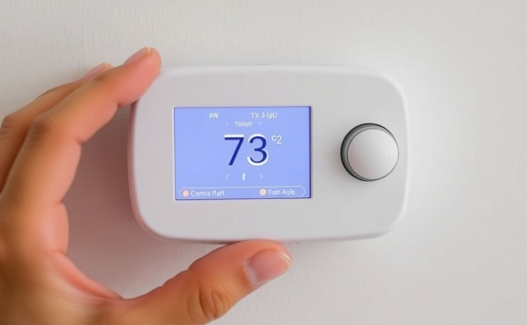 Smart thermostat settings for energy savings tips