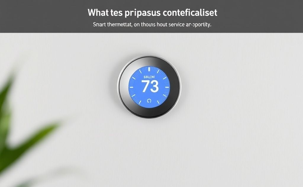 Smart thermostat with voice control features