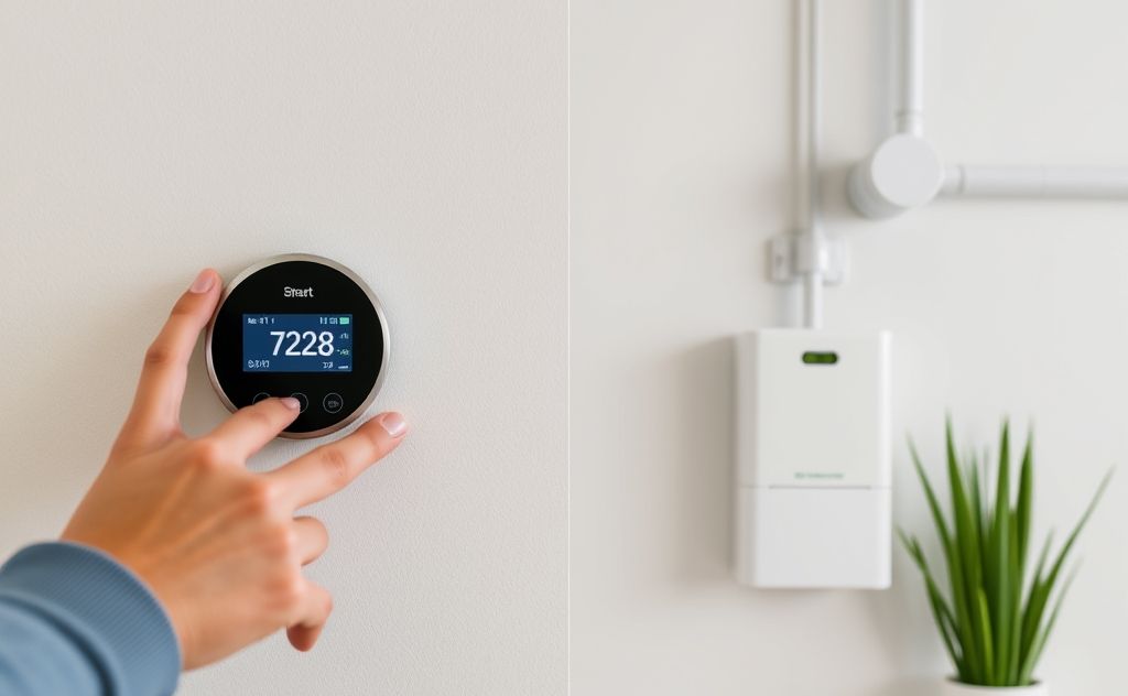 Smart thermostats and energy efficient HVAC systems