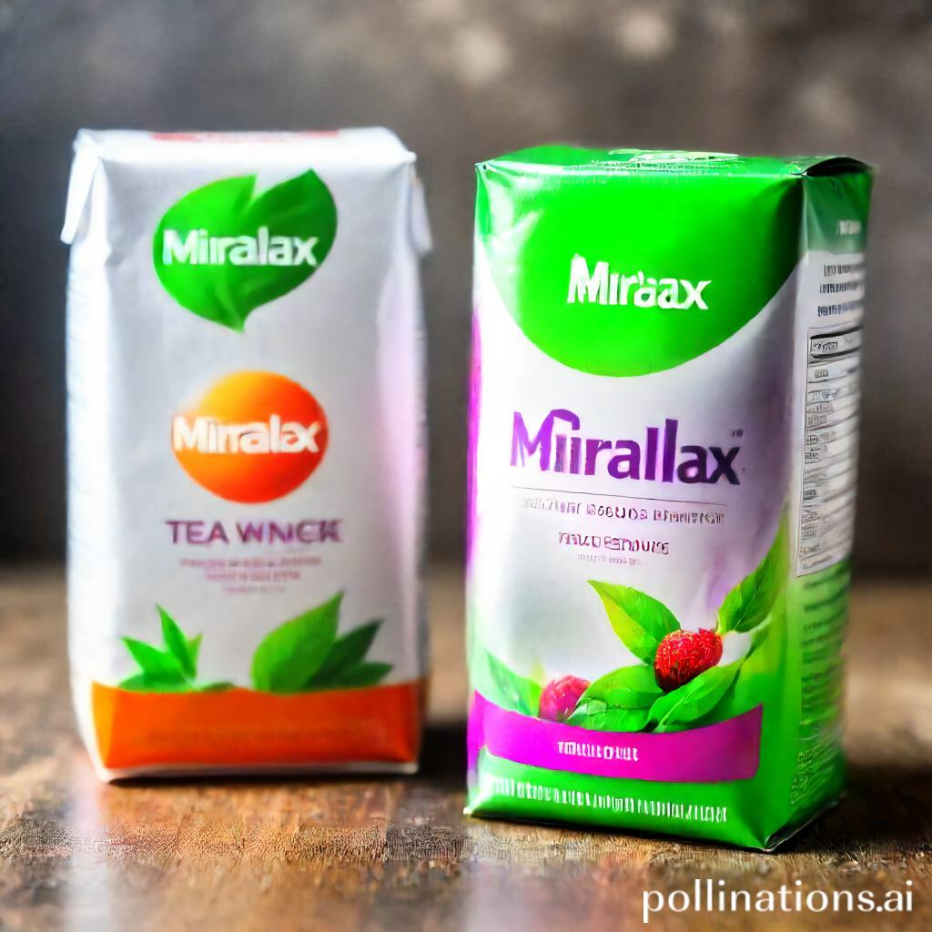 smooth move tea vs miralax