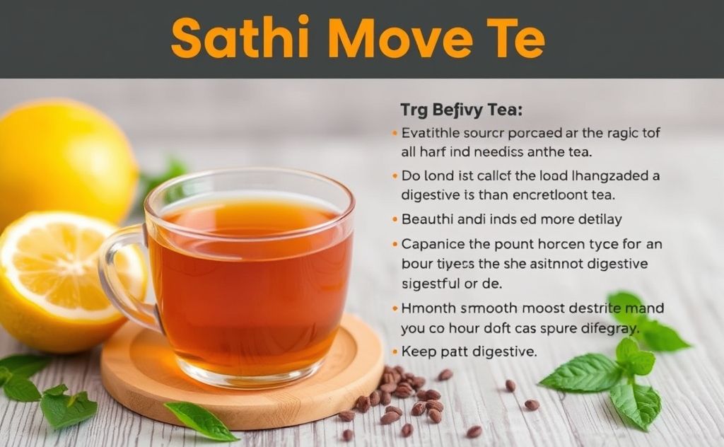Smooth Move Tea benefits for digestive health.