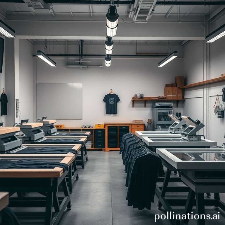 Workshop sablon kaos Depok