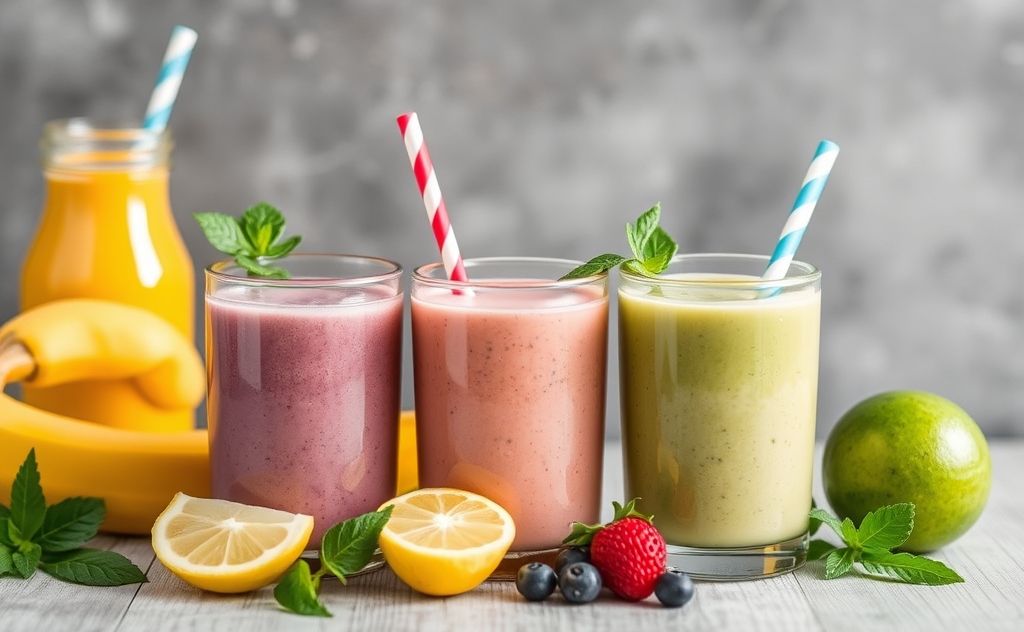 Smoothies as a refreshing hydration source