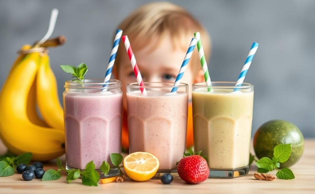 Smoothies for toddler health and nutrition benefits