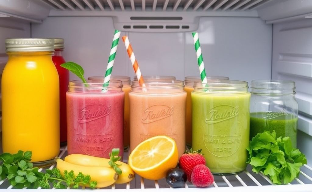 Smoothies in fridge: freshness duration and tips
