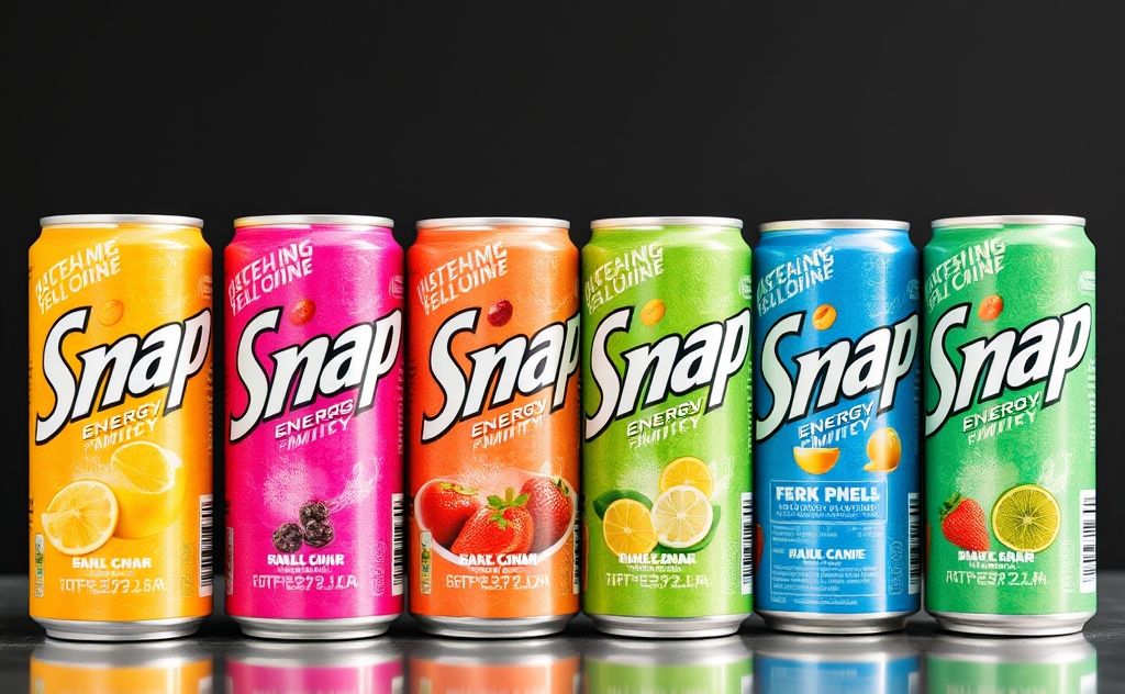 Snap covers energy drinks with refreshing flavors
