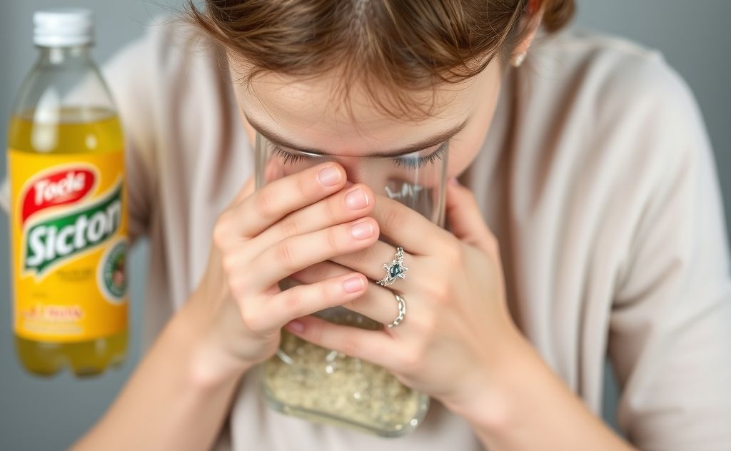 Soda effects on nausea and discomfort