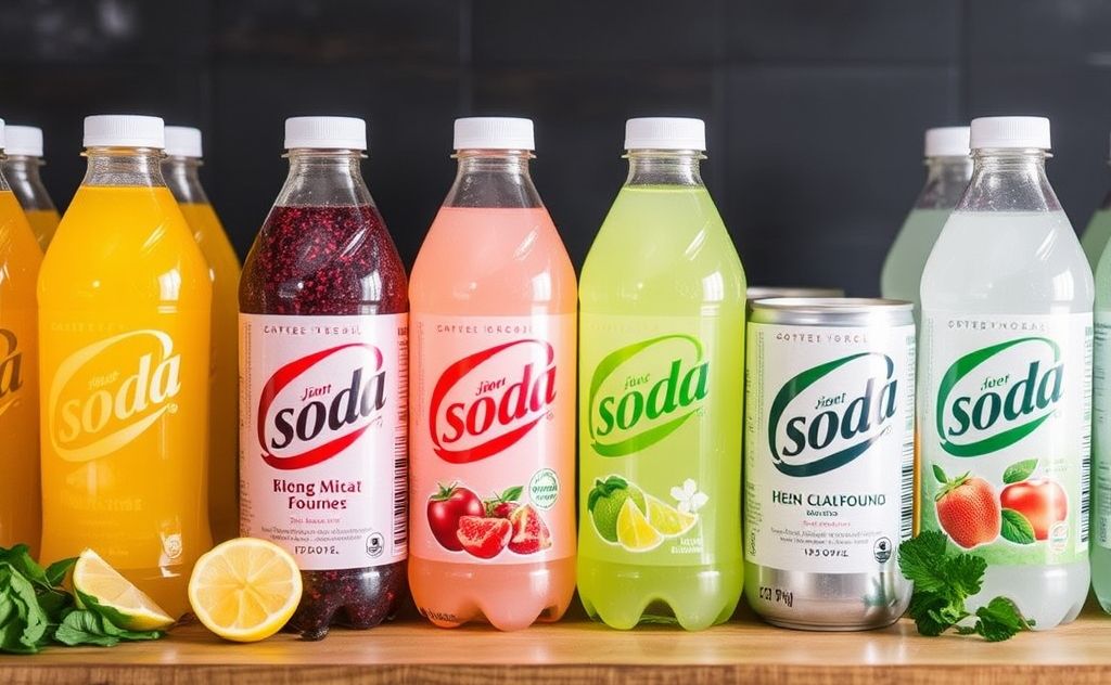Soda options without aspartame for a healthier choice