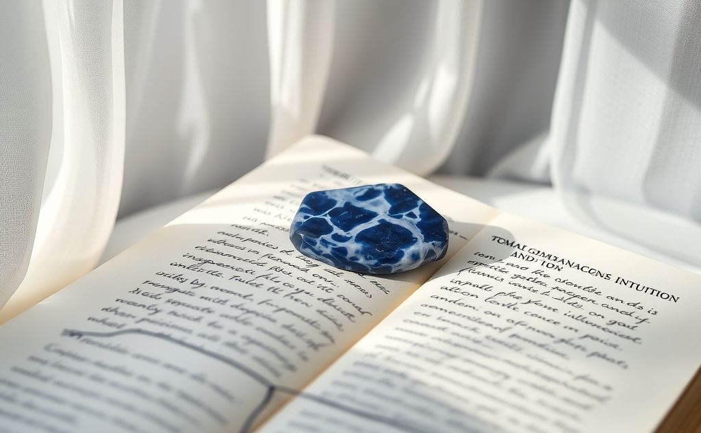 Sodalite enhances communication and intuition