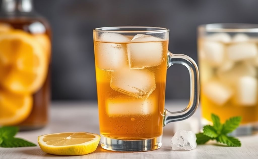 Sodium content in iced tea affects health