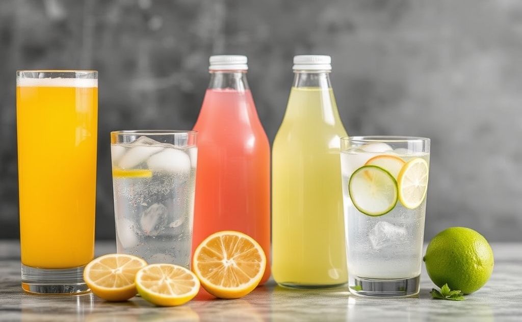 Soft drinks without citric acid options
