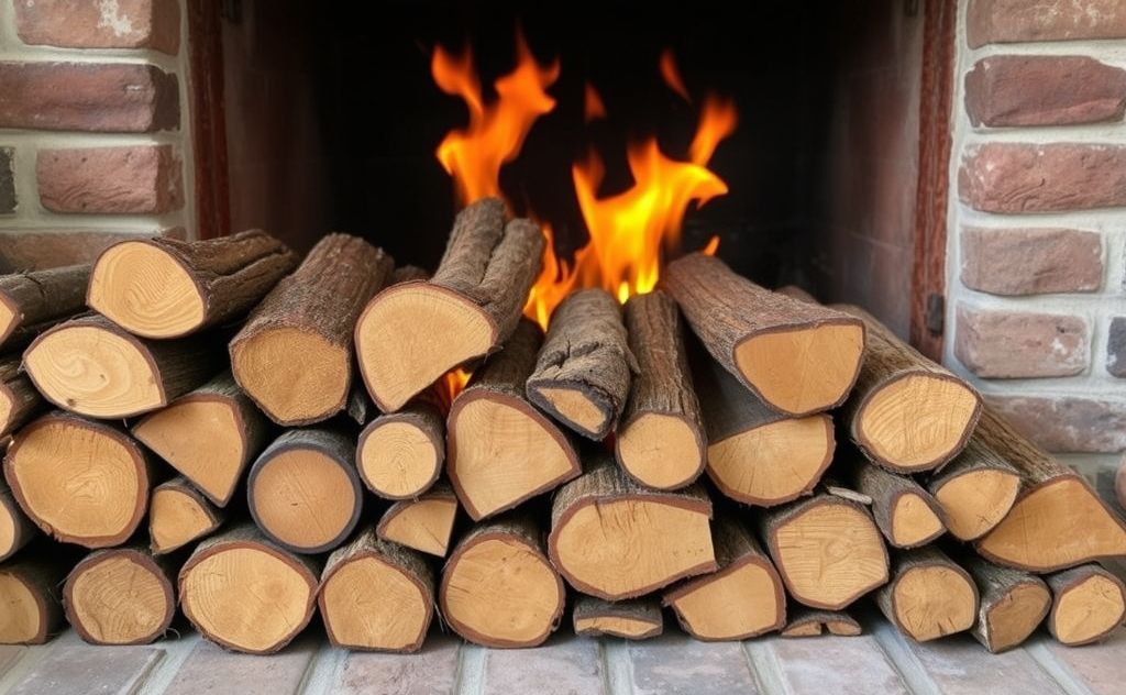 Softwoods to avoid for burning in fireplaces