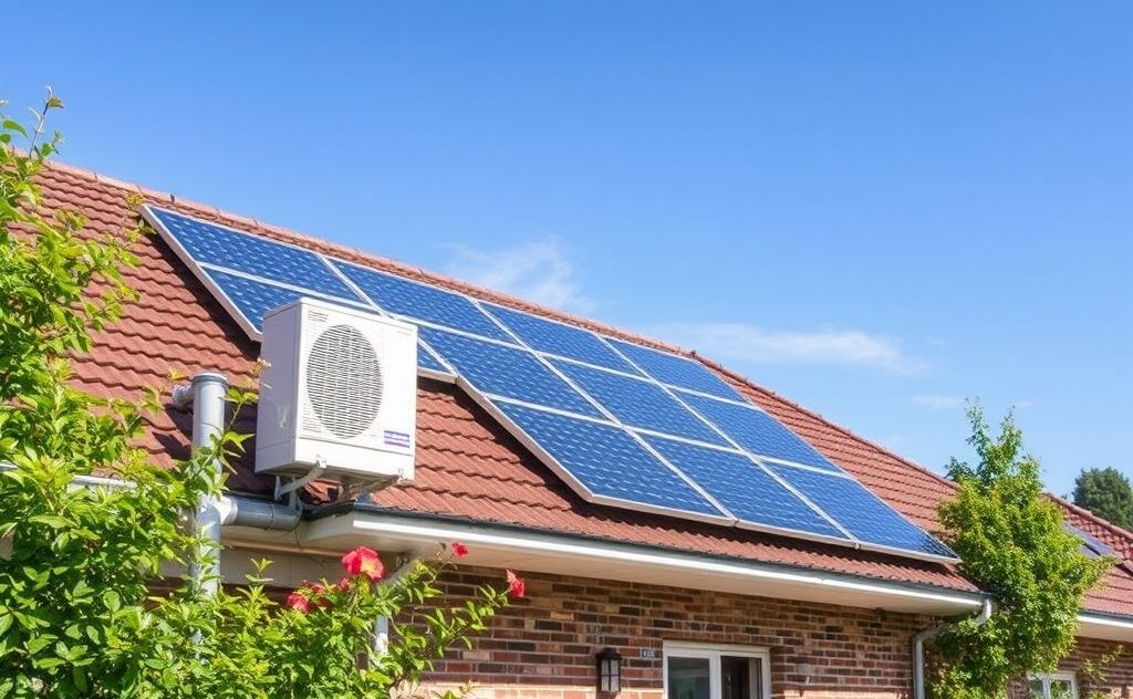 Solar HVAC system benefits overview with energy savings