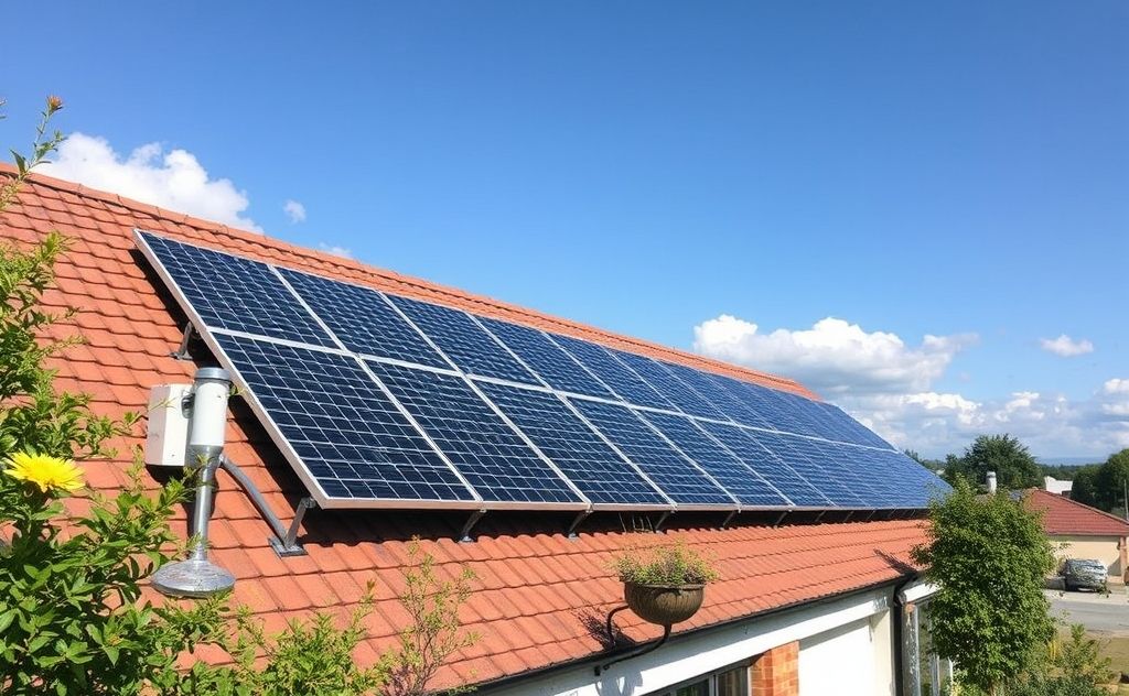 Solar energy powering efficient HVAC systems