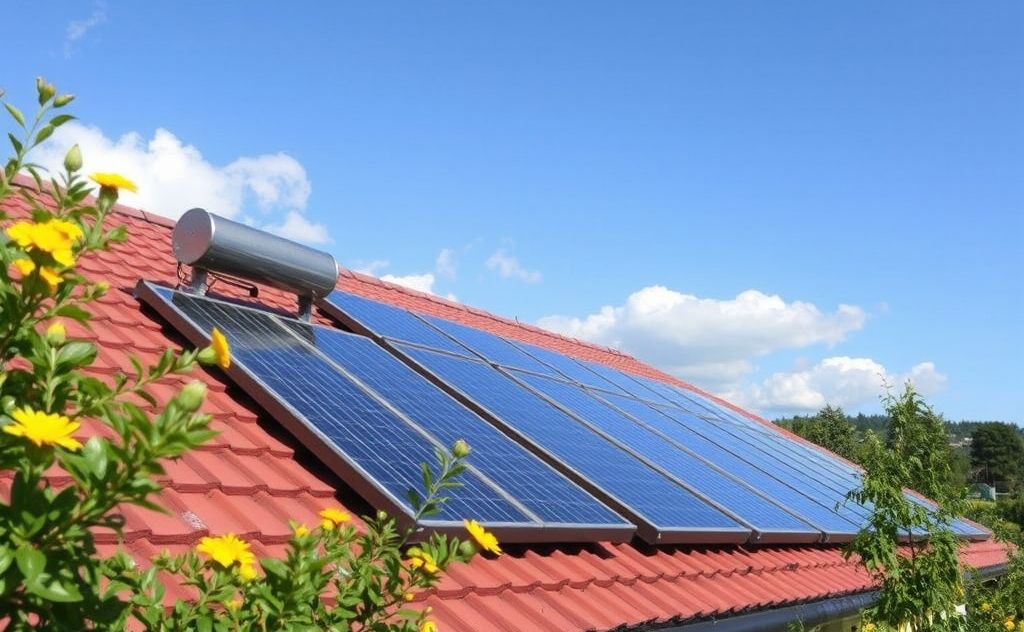 Solar heater benefits for energy savings