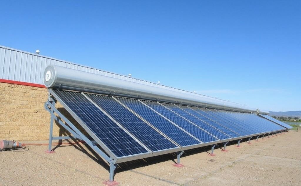 Solar heater for industrial heating solutions