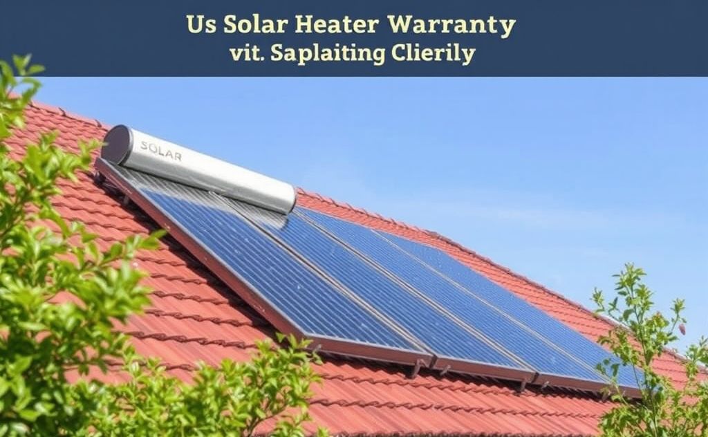 Solar heater warranty coverage explained clearly