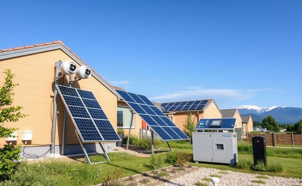 Solar heaters and battery storage synergy benefits