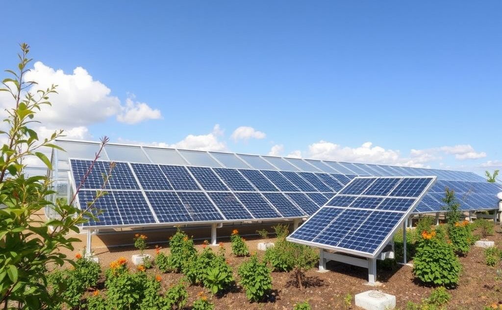 Solar heaters enhance greenhouse warmth efficiency