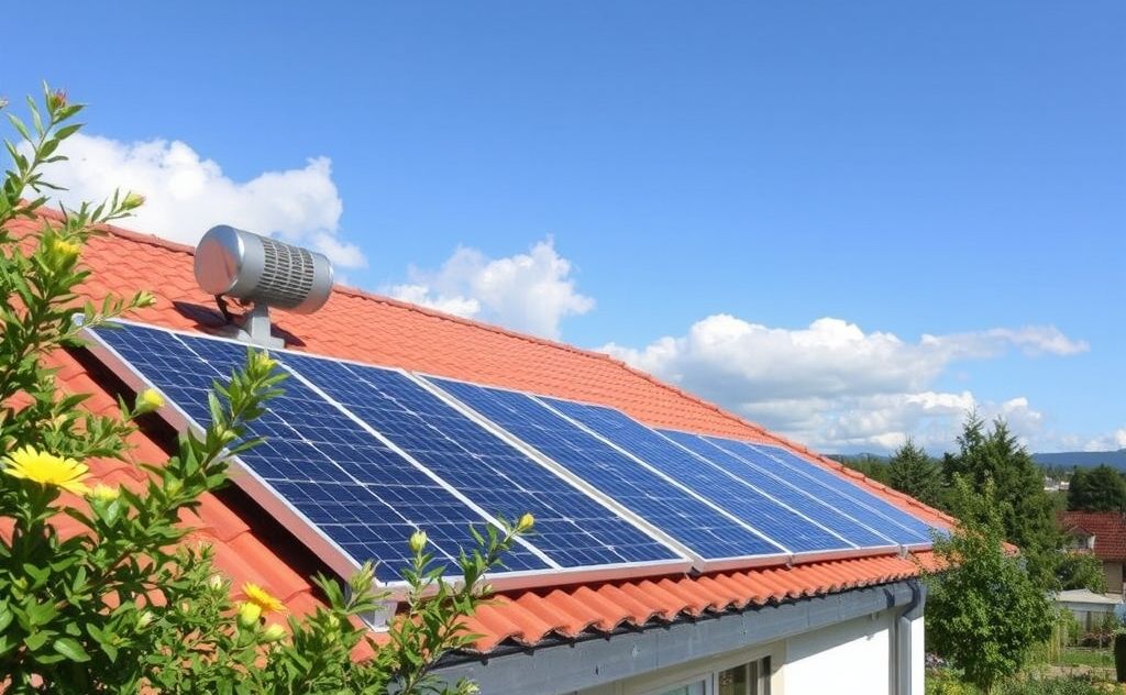 Solar heaters improve indoor air quality benefits