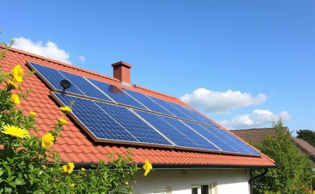 Solar heating saves money on energy bills