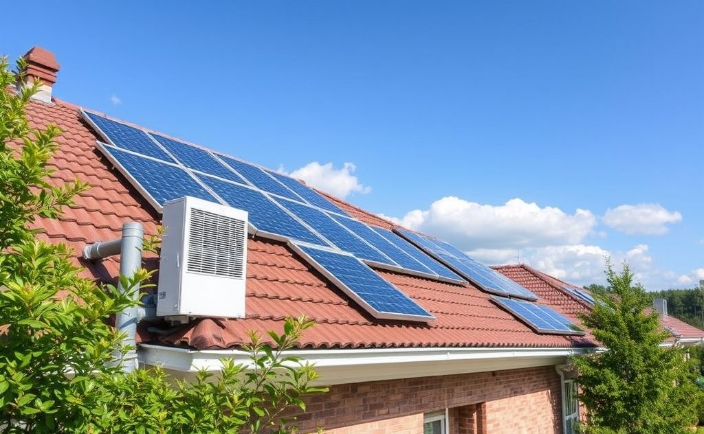 Solar power enhances HVAC efficiency and savings