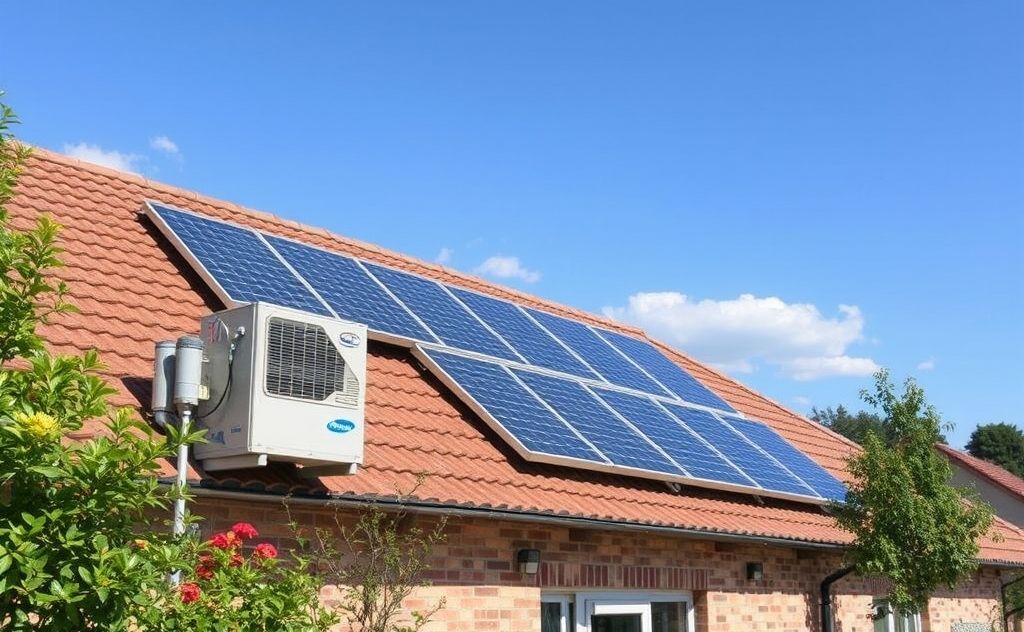 Solar powered HVAC system advantages