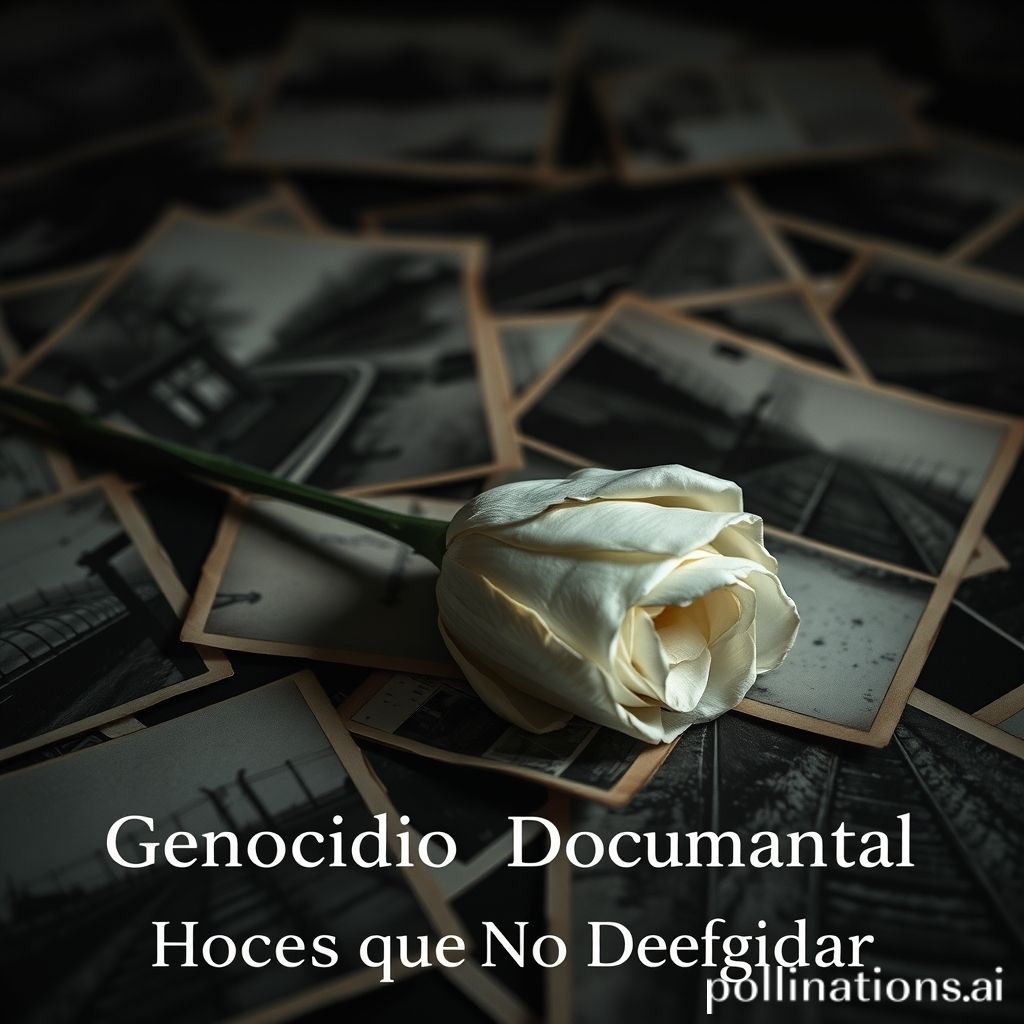 Genocidio Documental Holocausto: Voces que No Debemos Olvidar - Símbolo de Memoria