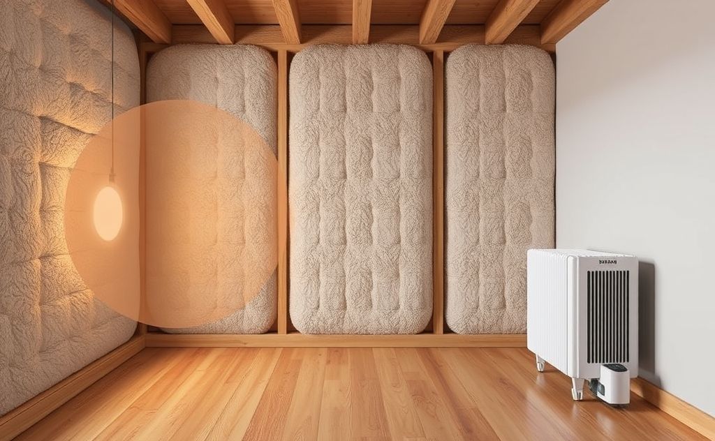 Sound insulation impacts heater energy efficiency