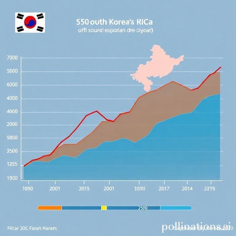 한국 수출 증가 그래프